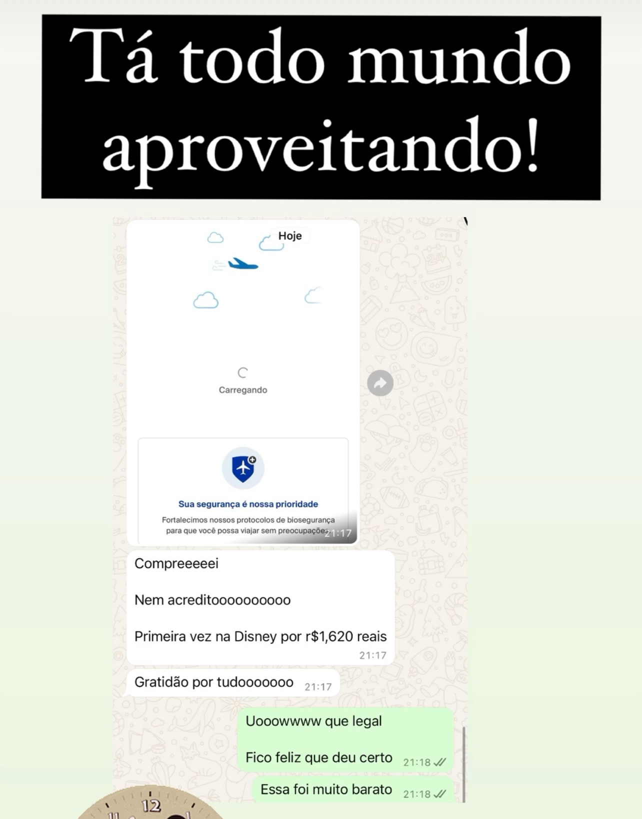 Depoimento de aluno da Comunidade Milhas